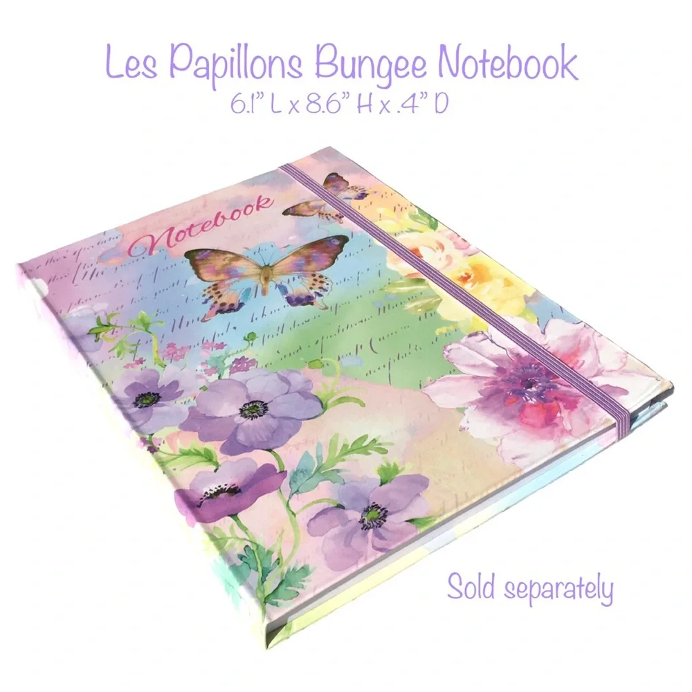 Partisan Les Papillons Designer-Inspired Gift Bags w Gift Tag + Seal - Set of 3